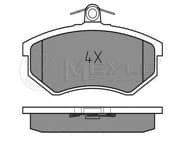 OEM DISC BRAKE PAD SET 0252066919