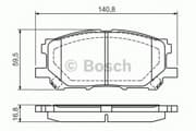 OEM Brake Lining 0986494218