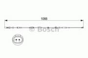 OEM SENSOR ASSY, BRAKE PAD WEAR 1987473501