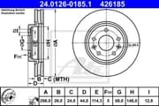 OEM BRAKE ROTOR 24012601851