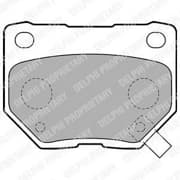 OEM BRAKE PAD AXLE SET LP1780