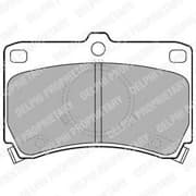 OEM BRAKE PAD AXLE SET LP531