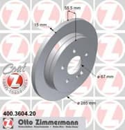 OEM BRAKE DISC REAR DB W163/JEEP ML/ALL 400360420