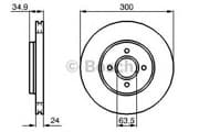 OEM BREMSSCHEIBE 0986479048