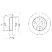 OEM BRAKE DISC (DOUBLE PACK) BG2914