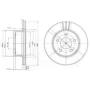 OEM BRAKE DISC (DOUBLE PACK) BG3532