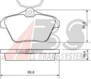 OEM Brake Pads/ABS 36935