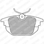 OEM BRAKE PAD AXLE SET LP1472