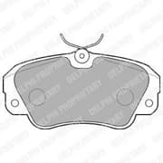 OEM BRAKE PAD AXLE SET LP848