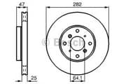 OEM BREMSSCHEIBE 0986478982