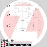 OEM PAD KIT, DISC BRAKE 246681901