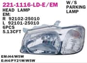 OEM HEADLAMP ASSY 2211116LLDEM