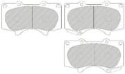 OEM PAD KIT, DISC BRAKE FDB1698