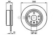 OEM BREMSSCHEIBE 0986478478