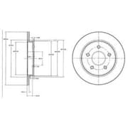 OEM BRAKE DISC (DOUBLE PACK) BG2332