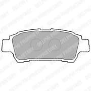 OEM BRAKE PAD AXLE SET LP1710