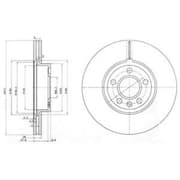 OEM BRAKE DISC (DOUBLE PACK) BG3719