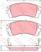 OEM BRAKE PAD GDB1013