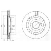 OEM BRAKE DISC (DOUBLE PACK) BG3814