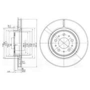 OEM BRAKE DISC (DOUBLE PACK) BG3418