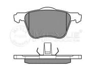 OEM Brake Pad Set, disc brake 0252359018PD