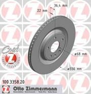 OEM BRAKE ROTOR 100335820