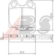 OEM Brake Pads/ABS 37258