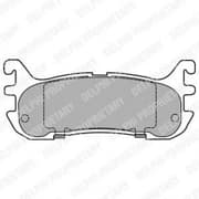 OEM BRAKE PAD AXLE SET LP1452