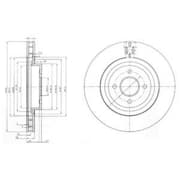 OEM BRAKE DISC (DOUBLE PACK) BG3852