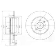 OEM BRAKE DISC (DOUBLE PACK) BG3992