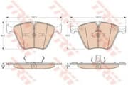 OEM PAD KIT, DISC BRAKE GDB1964