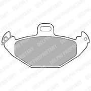 OEM BRAKE PAD AXLE SET LP1252