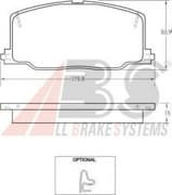 OEM PAD KIT, DISC BRAKE 36659