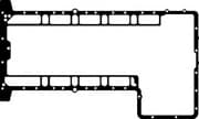 OEM GASKET, RUBBER 000162