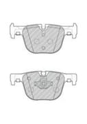 OEM BRAKE PAD/F30-34/F36 FDB4687