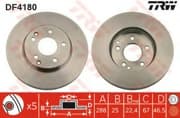 OEM BRAKE ROTOR DF4180