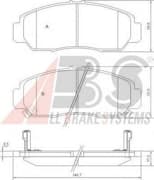 OEM Brake Pads/ABS 37312