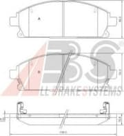 OEM Brake Pads/ABS 37081