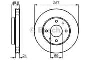 OEM BREMSSCHEIBE 0986478774