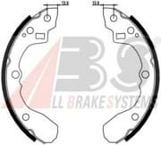 OEM Brake Shoes/ABS 8936