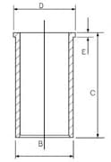 OEM LINERS SINGLE 1402861000