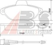 OEM Brake Pads/ABS 37896