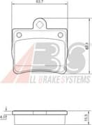 OEM Brake Pads/ABS 37006