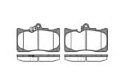 OEM PAD KIT, DISC BRAKE 118002