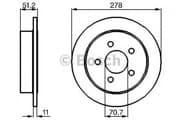 OEM BREMSSCHEIBE 0986478487