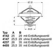 OEM ENGINE COOLANT THERMOSTAT 445580D