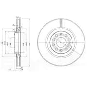 OEM BRAKE DISC (DOUBLE PACK) BG3714