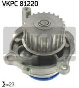 OEM WATER PUMP ASSY VKPC81220