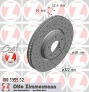 OEM BRAKE ROTOR 100335552