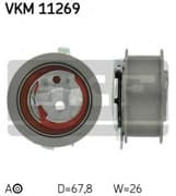 OEM TENSIONER ASSY, PULLEY VKM11269